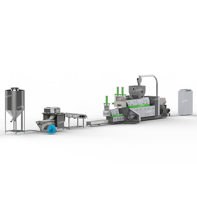Máquina plástica lateral del reciclaje de residuos del alimentador 600kg/H 180m m